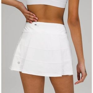 white lululemon skirt